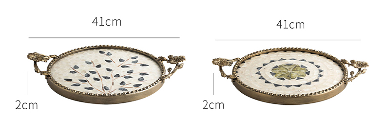 Plateau métallique de luxe cré - Luxury Skincare Tray avis et prix