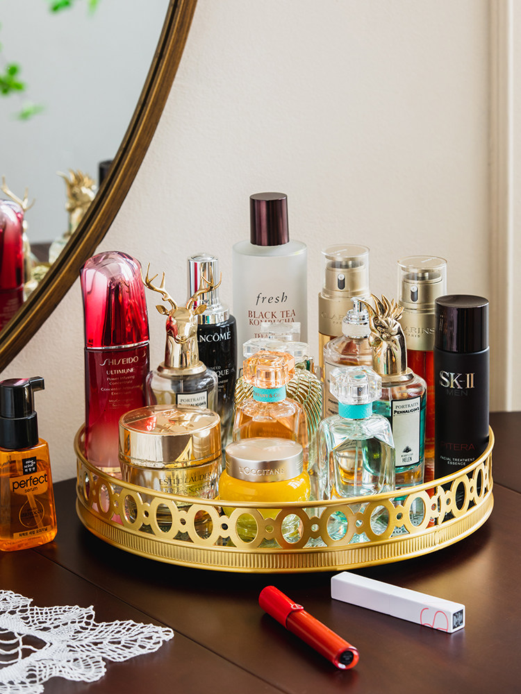 Plateau de rangement rotatif e - Luxury Skincare Tray avis et prix