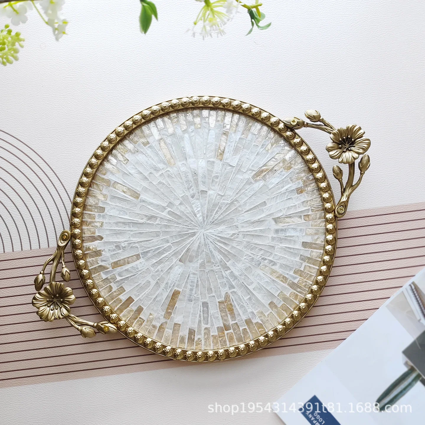 b7- Nouveau plateau décoratif  - Luxury Skincare Tray avis et prix
