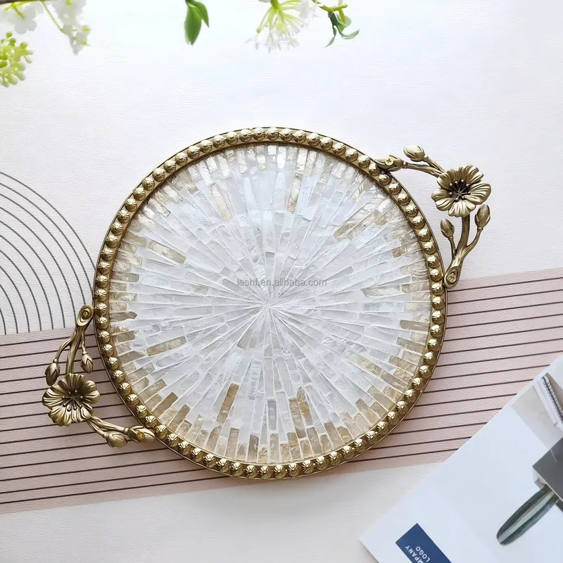 Plateau Art Déco de Luxe Incru - Luxury Skincare Tray avis et prix